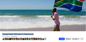 Young South Africans in Vancouver